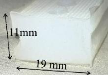 工字型硅膠條 11&times;16 帶孔不帶孔 真空包裝機配件