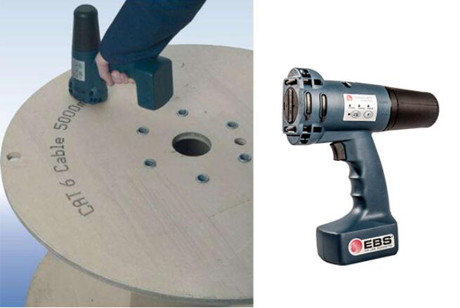 EBS-250手持喷码机在板材及木制品应用