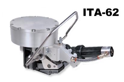 ITA62手提式气动钢带打包机/铁皮带铝锭捆扎机