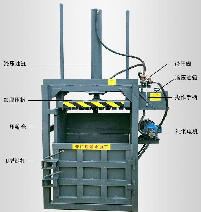 大连废品收购站纸壳专用压块机