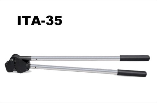 ITA35手动钢带锁扣机