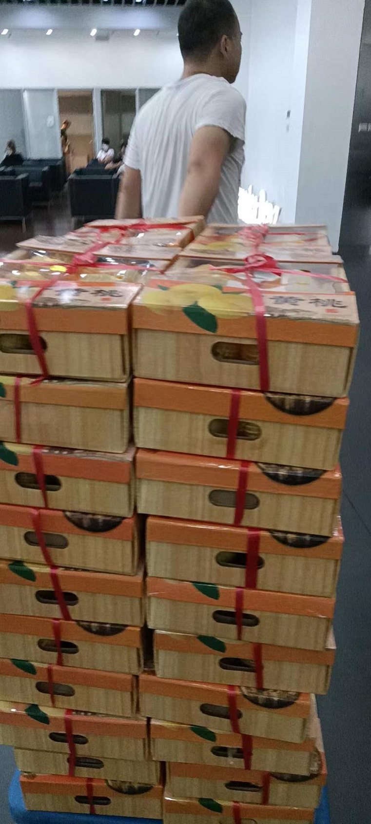 奉贤黄桃一箱12个多少钱